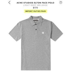 Acne Studios polo